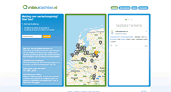 Desktop Screenshot of milieuklachten.nl
